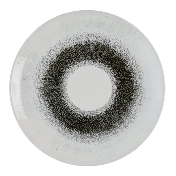 Churchill Studio Prints Fusion Black Evolve Coupe-Teller, 285 mm, (12 Stück) Churchill Studio Prints Fusion Black Evolve Coupe-Teller, 285 mm, (12 Stück)