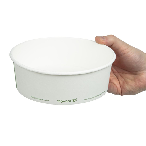 Vegware 185 Serie Kompostierbare Lebensmittelschalen 946ml (300 Stück) 4 Vegware 185 Serie Kompostierbare Lebensmittelschalen 946ml (300 Stück)
