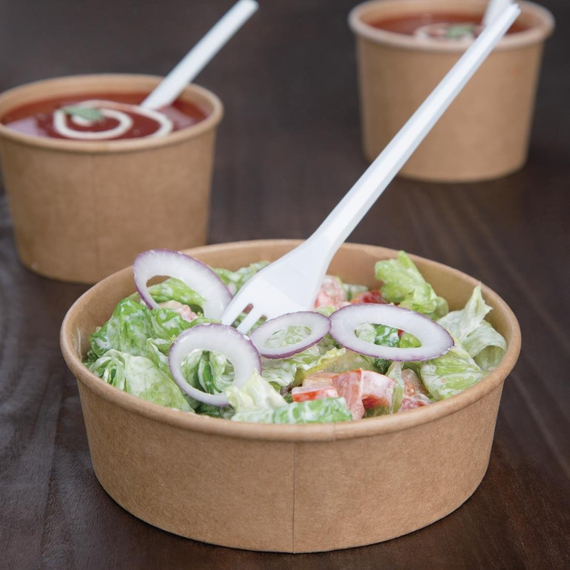 Fiesta Compostable kompostierbare Salatschalen 50cl (300 Stück) Fiesta Compostable kompostierbare Salatschalen 50cl (300 Stück)