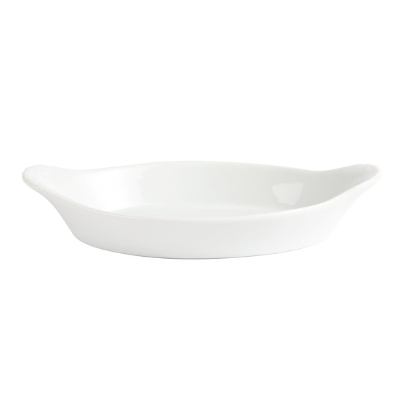 Olympia Whiteware ovale Gratinschalen weiß 20,4 x 11,5cm (6 Stück) 4 Olympia Whiteware ovale Gratinschalen weiß 20,4 x 11,5cm (6 Stück)