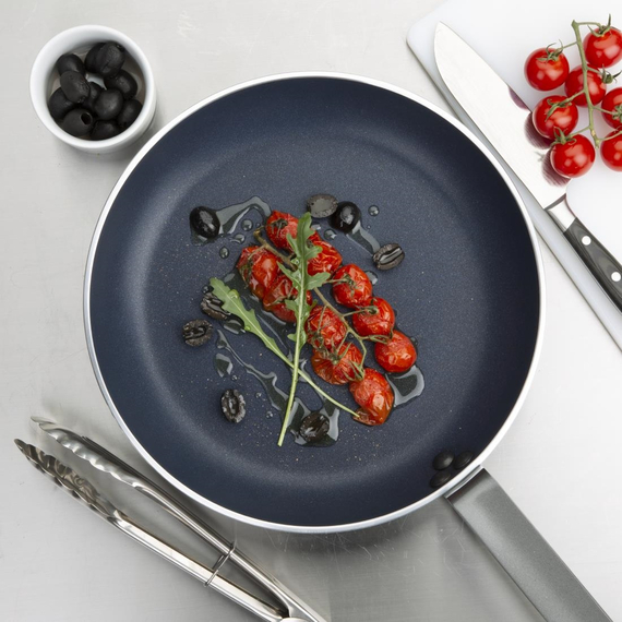 Vogue Aluminium Antihaft-Teflon-Bratpfanne 30cm 5 Vogue Aluminium Antihaft-Teflon-Bratpfanne 30cm