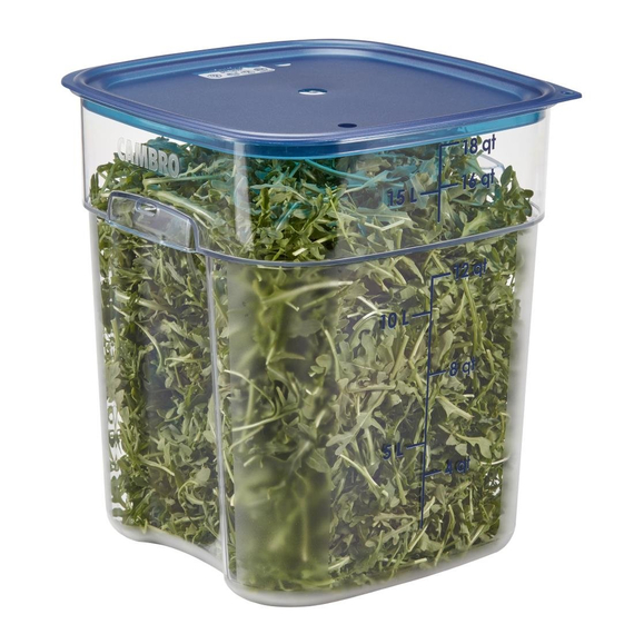 Cambro FreshPro Camsquare Lebensmittelbehälter 17.2Ltr 6 Cambro FreshPro Camsquare Lebensmittelbehälter 17.2Ltr