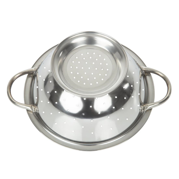 Vogue Gemüseseiher Edelstahl Durchmesser 23cm 3 Vogue Gemüseseiher Edelstahl Durchmesser 23cm