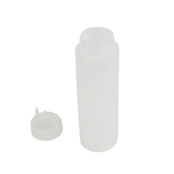 Vogue klare Quetschflasche mit 3 Düsen 24oz 3 Vogue klare Quetschflasche mit 3 Düsen 24oz