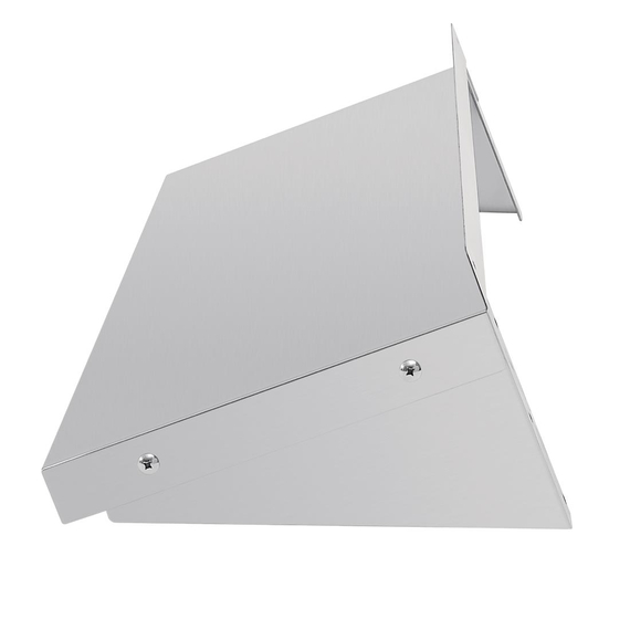 Vogue Edelstahl-Wandregal 90cm 2 Vogue Edelstahl-Wandregal 90cm