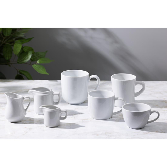 Olympia Whiteware Schmale Tasse 300ml (6 Stück) 2 Olympia Whiteware Schmale Tasse 300ml (6 Stück)