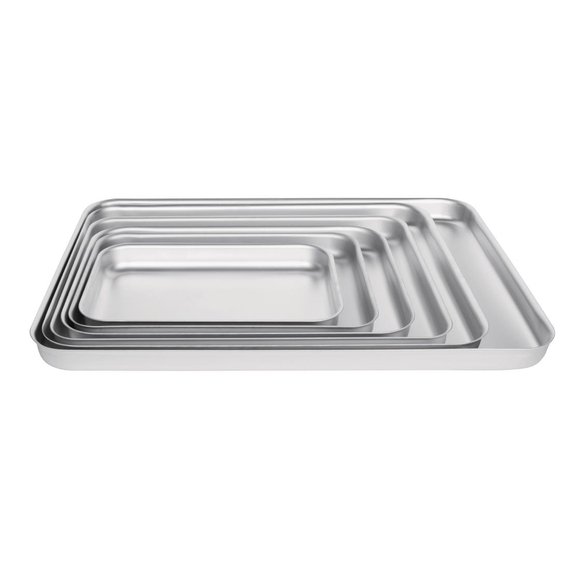 Vogue Backblech Aluminium 52x42x4cm 4 Vogue Backblech Aluminium 52x42x4cm