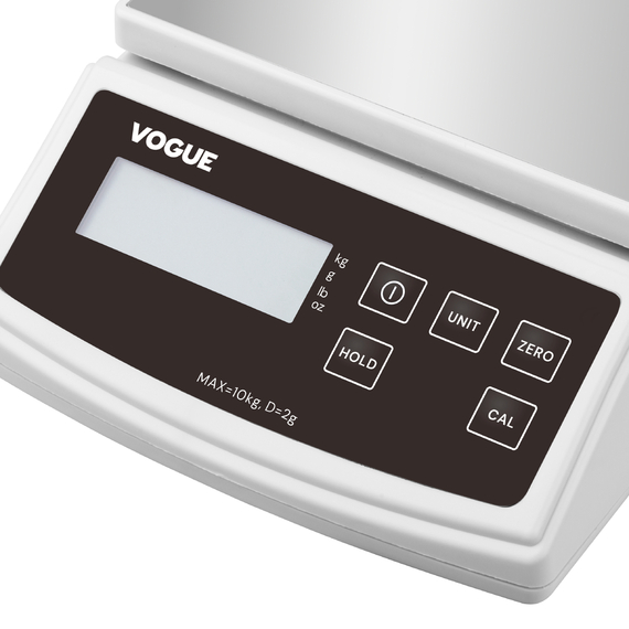 Vogue Elektronische Waage 10kg 2 Vogue Elektronische Waage 10kg