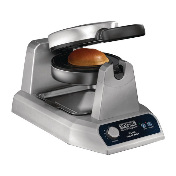 Waring Commercial Gelato Panini Press WICSP180E 5 Waring Commercial Gelato Panini Press WICSP180E
