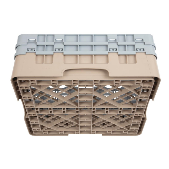 Cambro Gläserspülkorb beige mit 16 Fächern max Glashöhe 13,3cm 4 Cambro Gläserspülkorb beige mit 16 Fächern max Glashöhe 13,3cm