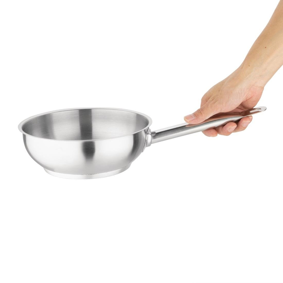Vogue Edelstahl Sauteuse 20cm 1 Vogue Edelstahl Sauteuse 20cm