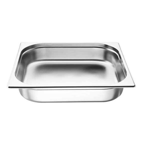Vogue GN-Behälter Edelstahl 6,5cm GN2/3 3 Vogue GN-Behälter Edelstahl 6,5cm GN2/3