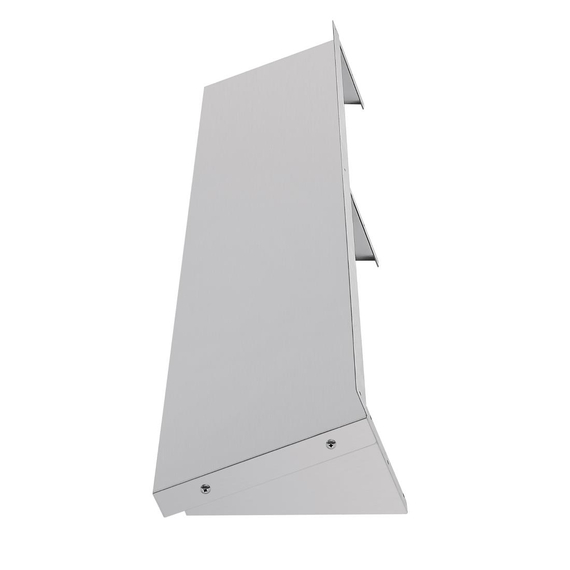 Vogue Edelstahl-Wandregal 180cm 2 Vogue Edelstahl-Wandregal 180cm