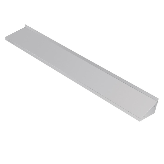 Vogue Edelstahl-Wandregal 180cm 1 Vogue Edelstahl-Wandregal 180cm