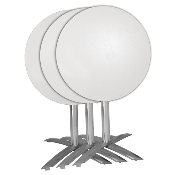 Bolero Klapptischbein aus Aluminium 2 Bolero Klapptischbein aus Aluminium