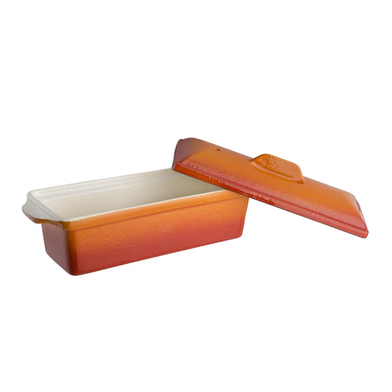 Vogue Terrinenform aus Gusseisen orange 1,7L 1 Vogue Terrinenform aus Gusseisen orange 1,7L