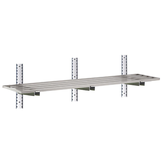 Gastro M Edelstahlwandregal 120cm breit Gastro M Edelstahlwandregal 120cm breit