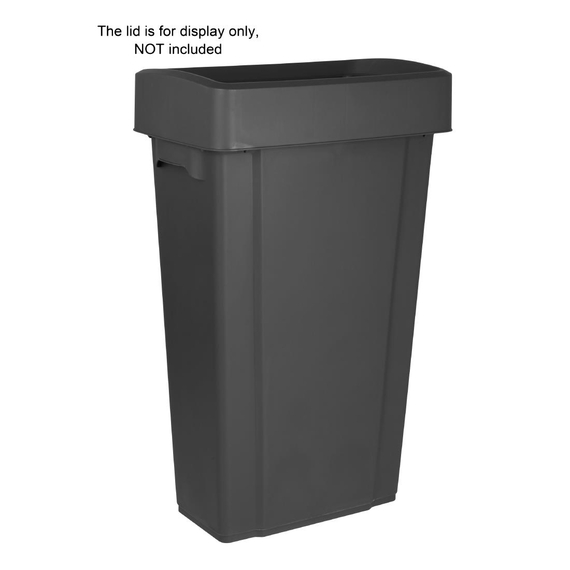 Jantex Slim Mülleimer Schwarz 80Ltr 3 Jantex Slim Mülleimer Schwarz 80Ltr