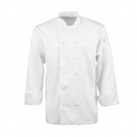 Chef Works Calgary Langarm Cool Vent Unisex-Kochjacke Weiß M Chef Works Calgary Langarm Cool Vent Unisex-Kochjacke Weiß M