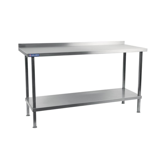 Holmes Edelstahl-Wandtisch 1800 mm 1 Holmes Edelstahl-Wandtisch 1800 mm