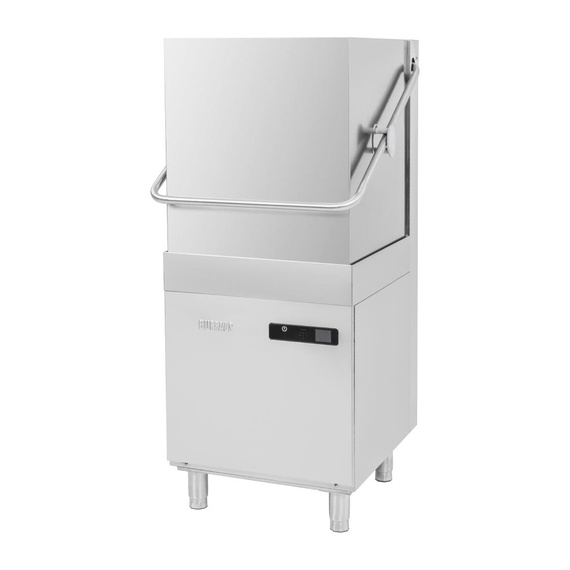 Buffalo Digital-Durchschubgeschirrspüler mit Ablaufpumpe 9,7 kW Dreiphasen 3 Buffalo Digital-Durchschubgeschirrspüler mit Ablaufpumpe 9,7 kW Dreiphasen
