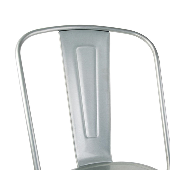 Bolero Bistro Stühle aus verzinktem Stahl (4 Stück) 5 Bolero Bistro Stühle aus verzinktem Stahl (4 Stück)
