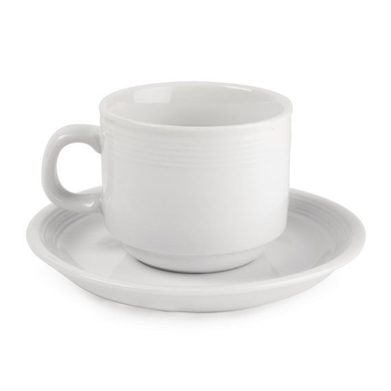 Olympia Linear stapelbare Teetassen 20cl (12 Stück) 2 Olympia Linear stapelbare Teetassen 20cl (12 Stück)