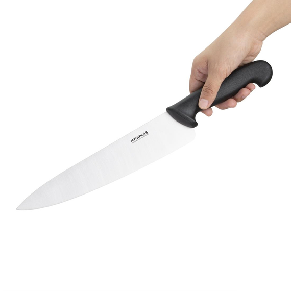 Hygiplas Kochmesser 25cm schwarz 1 Hygiplas Kochmesser 25cm schwarz