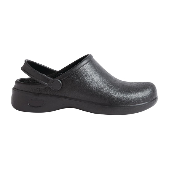 Nisbets Essentials Küchenclogs schwarz 36/37 4 Nisbets Essentials Küchenclogs schwarz 36/37
