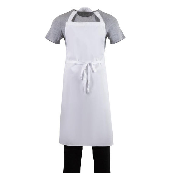 Whites Latzschürze weiß XL 1 Whites Latzschürze weiß XL