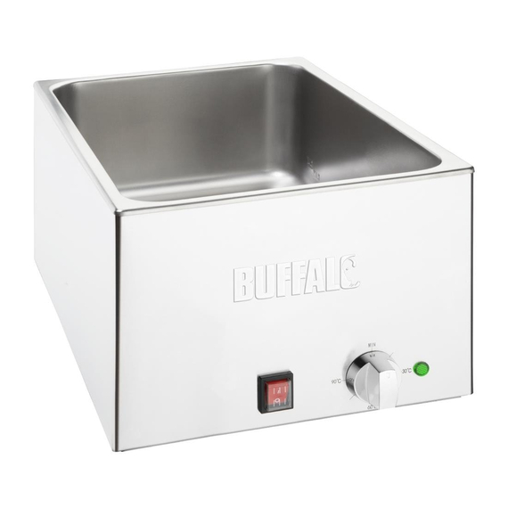 Buffalo bain-marie GN 1 zu 1 Buffalo bain-marie GN 1 zu 1
