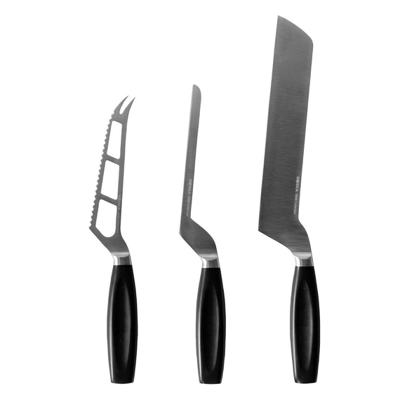 Boska Käsemesser für Weichkäse schwarzer Griff 14cm Boska Käsemesser für Weichkäse schwarzer Griff 14cm
