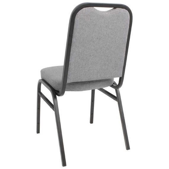 Bolero Bankettstühle mit quadratischer Lehne grau (4 Stück) 8 Bolero Bankettstühle mit quadratischer Lehne grau (4 Stück)