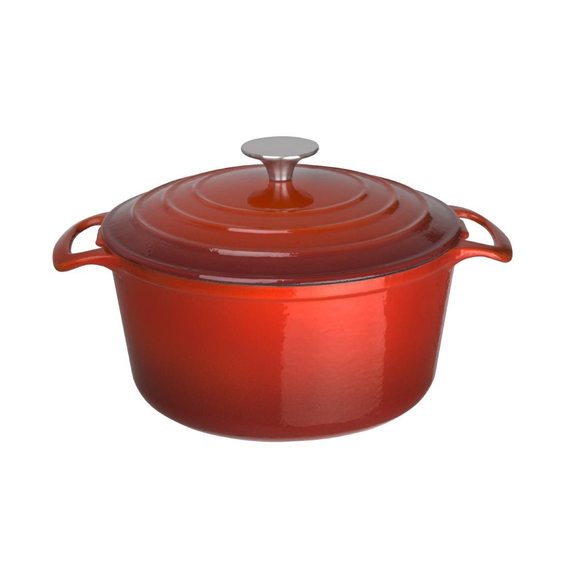 Vogue runder Schmortopf rot 2 Vogue runder Schmortopf rot