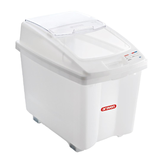 Araven transparenter Zutatenbehälter 100L 1 Araven transparenter Zutatenbehälter 100L