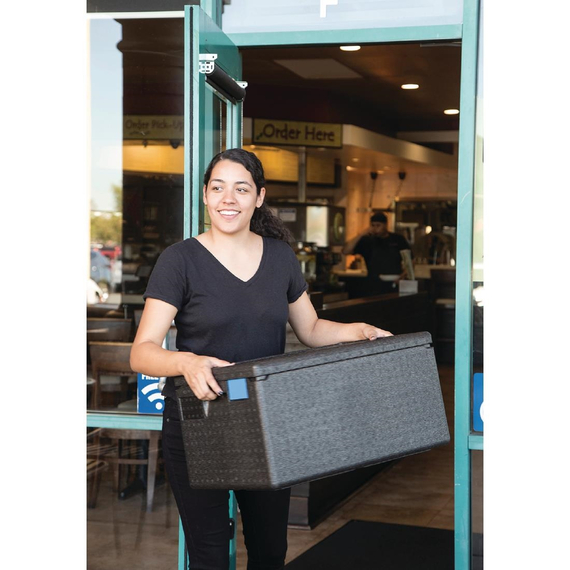 Cambro isolierter Toplader Lebensmitteltransportbehälter 46L 5 Cambro isolierter Toplader Lebensmitteltransportbehälter 46L