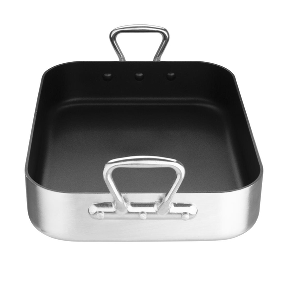 Vogue Non-Stick Bräter Aluminium 40x30x8cm 4 Vogue Non-Stick Bräter Aluminium 40x30x8cm