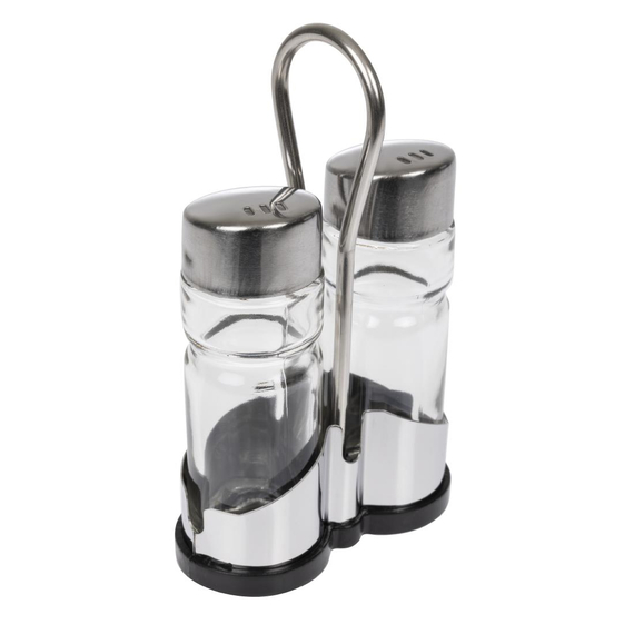 APS Salz- und Pfeffer-Set und Halter 1 APS Salz- und Pfeffer-Set und Halter