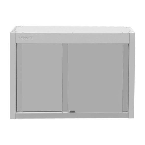 Vogue Hängeschrank Edelstahl 650x900x400mm 2 Vogue Hängeschrank Edelstahl 650x900x400mm