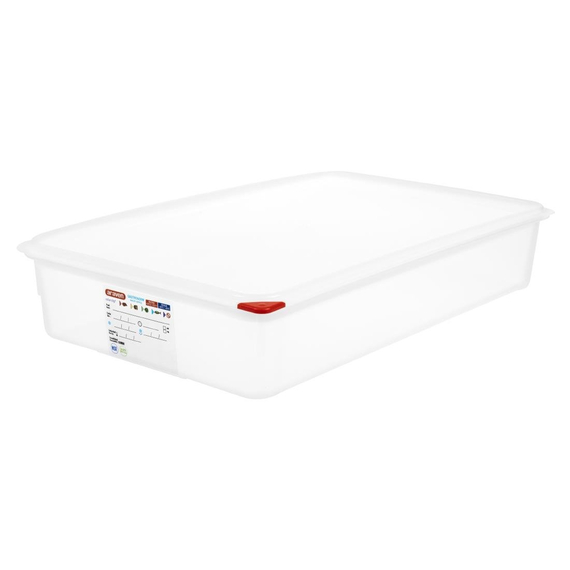 Araven Polypropylen 1/1 Gastronorm Lebensmittelbehälter 13,7 Ltr mit Deckel (4 Stück) 1 Araven Polypropylen 1/1 Gastronorm Lebensmittelbehälter 13,7 Ltr mit Deckel (4 Stück)