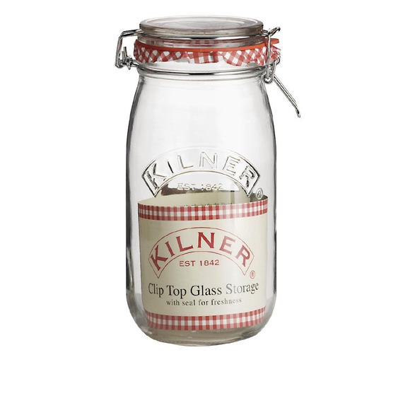 Kilner Weckglas mit Bügelverschluss 2 Liter Kilner Weckglas mit Bügelverschluss 2 Liter