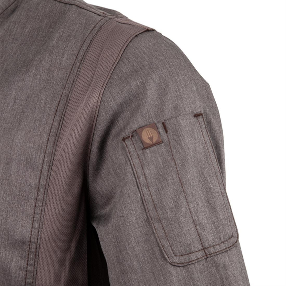 Chef Works Hartford Leichter L/S Zipper Mantel Graphit Größe S Chef Works Hartford Leichter L/S Zipper Mantel Graphit Größe S