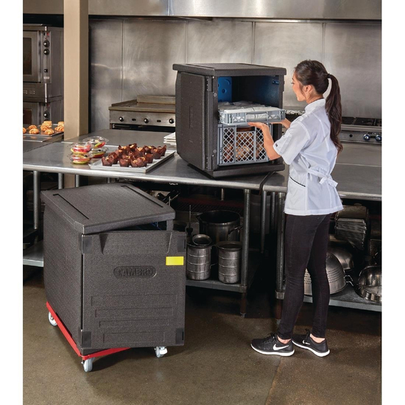 Cambro isolierter Frontlader Lebensmitteltransportbehälter 155L Cambro isolierter Frontlader Lebensmitteltransportbehälter 155L