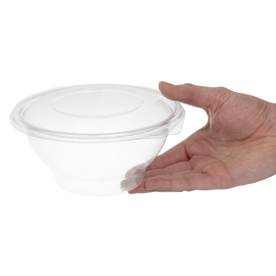 Faerch Contour recycelbare Deli-Schalen mit Deckel 1000 ml (200 Stück) 6 Faerch Contour recycelbare Deli-Schalen mit Deckel 1000 ml (200 Stück)
