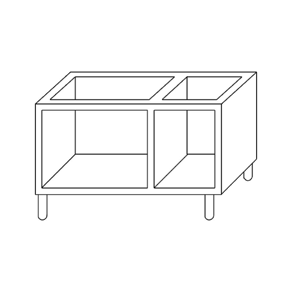 Gastro M Unterschrank 60/90B 1 Gastro M Unterschrank 60/90B