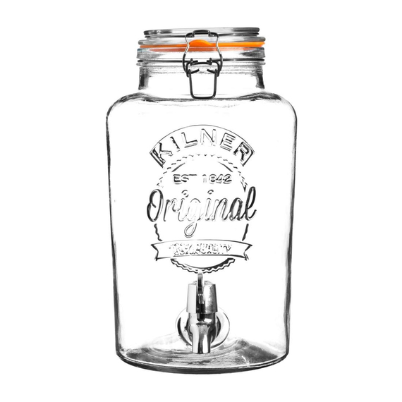 Kilner Clip Top Getränkespender 5Ltr 3 Kilner Clip Top Getränkespender 5Ltr