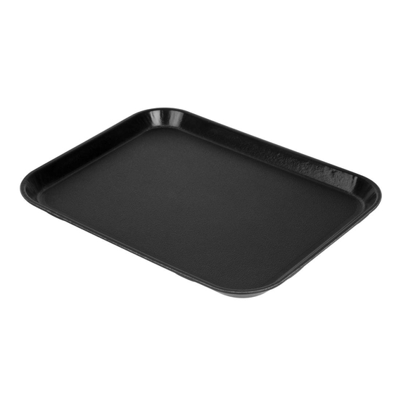 Cambro Epictread rechteckiges rutschfestes Fiberglastablett schwarz 35x27cm Cambro Epictread rechteckiges rutschfestes Fiberglastablett schwarz 35x27cm