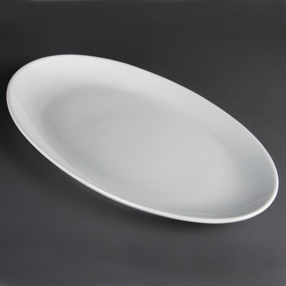 Olympia Whiteware tiefe ovale Schale 50cm Olympia Whiteware tiefe ovale Schale 50cm