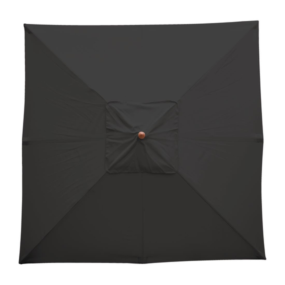 Bolero quadratischer Sonnenschirm schwarz 2,5m 4 Bolero quadratischer Sonnenschirm schwarz 2,5m