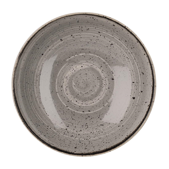Churchill Stonecast, runde Coupe-Schüssel, Pfefferkorngrau, 184 mm, (12 Stück) 1 Churchill Stonecast, runde Coupe-Schüssel, Pfefferkorngrau, 184 mm, (12 Stück)